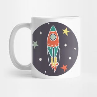 Space rocket Mug